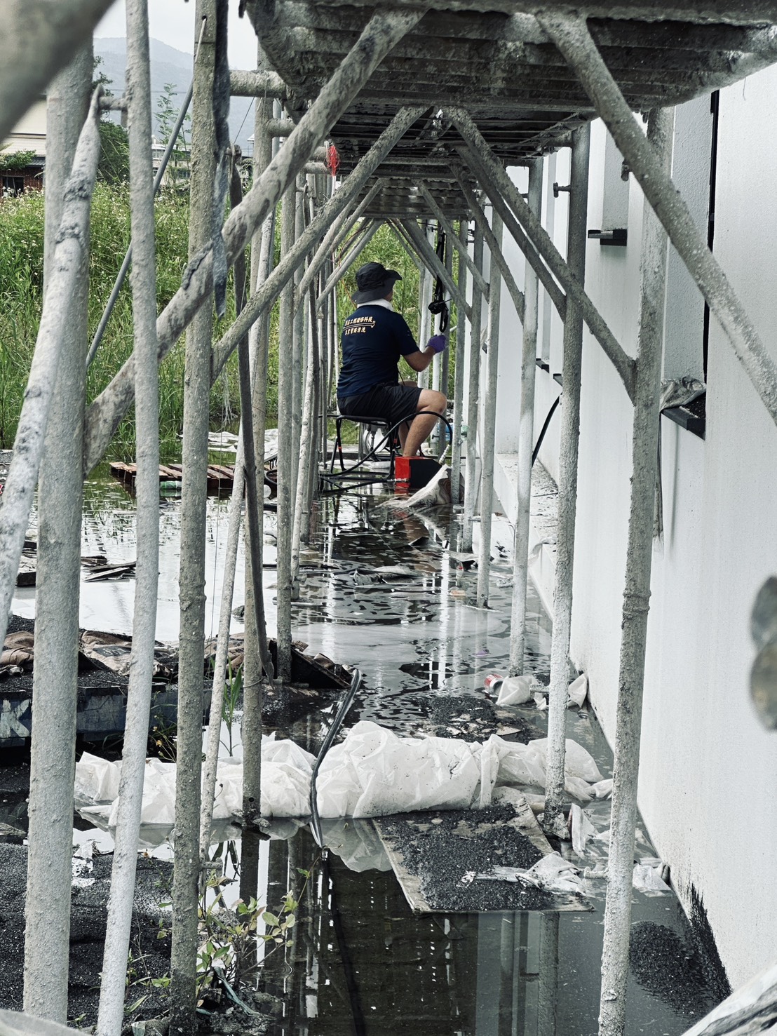 | 完工建案-雨排堵塞 |
